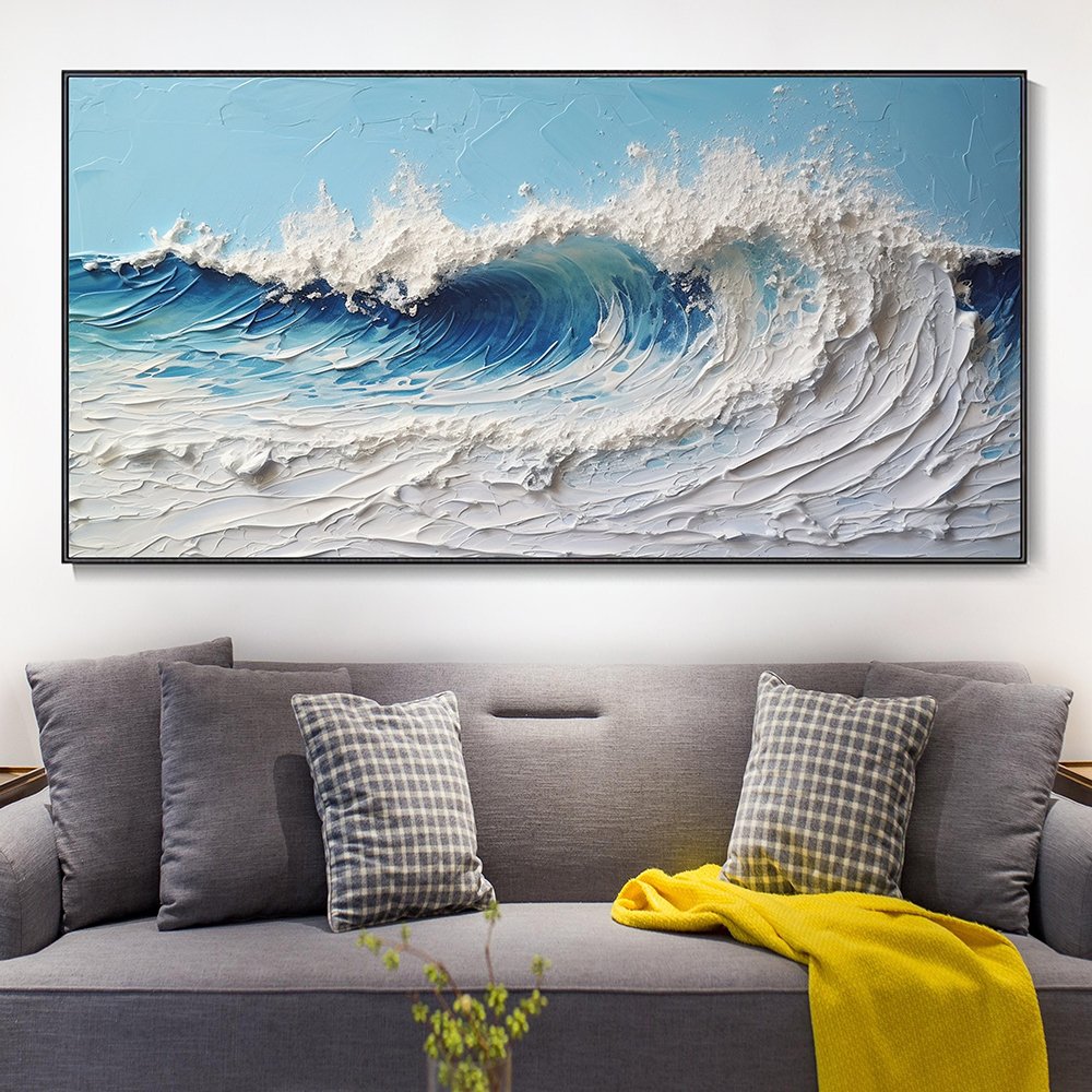 Crashing Waves - 96x48"