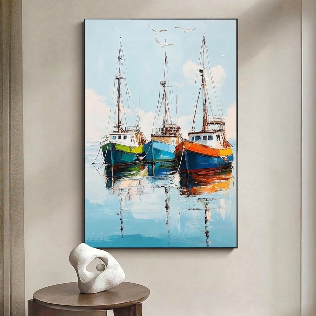 Anchored in Time - 24x36"