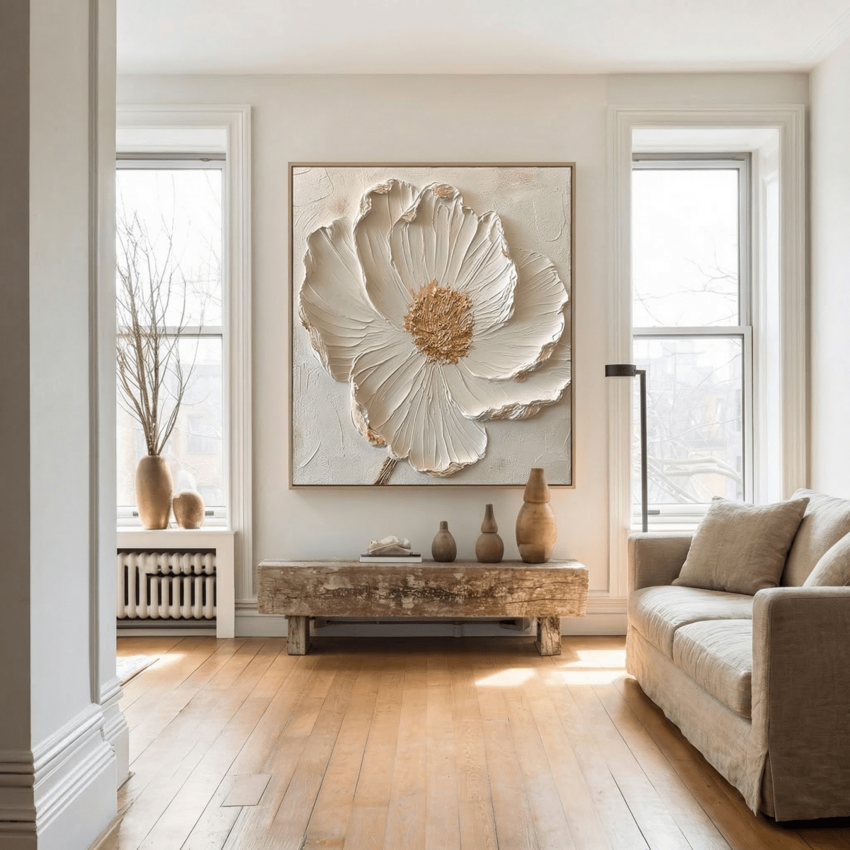Anemone Ivory
