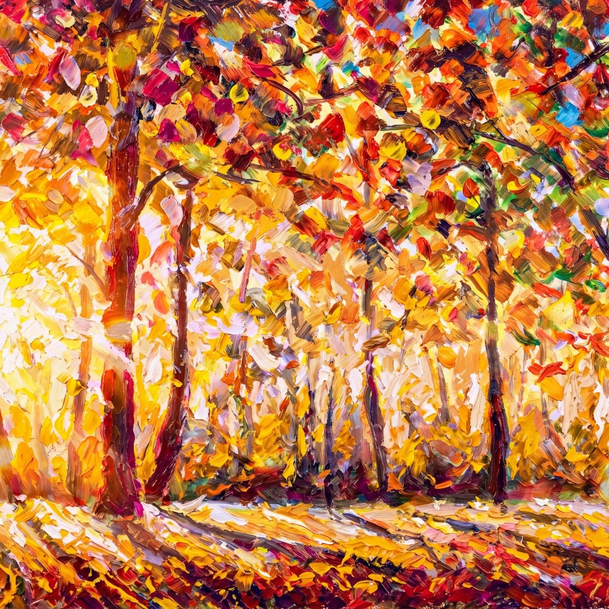 Herbstsonnenaufgang