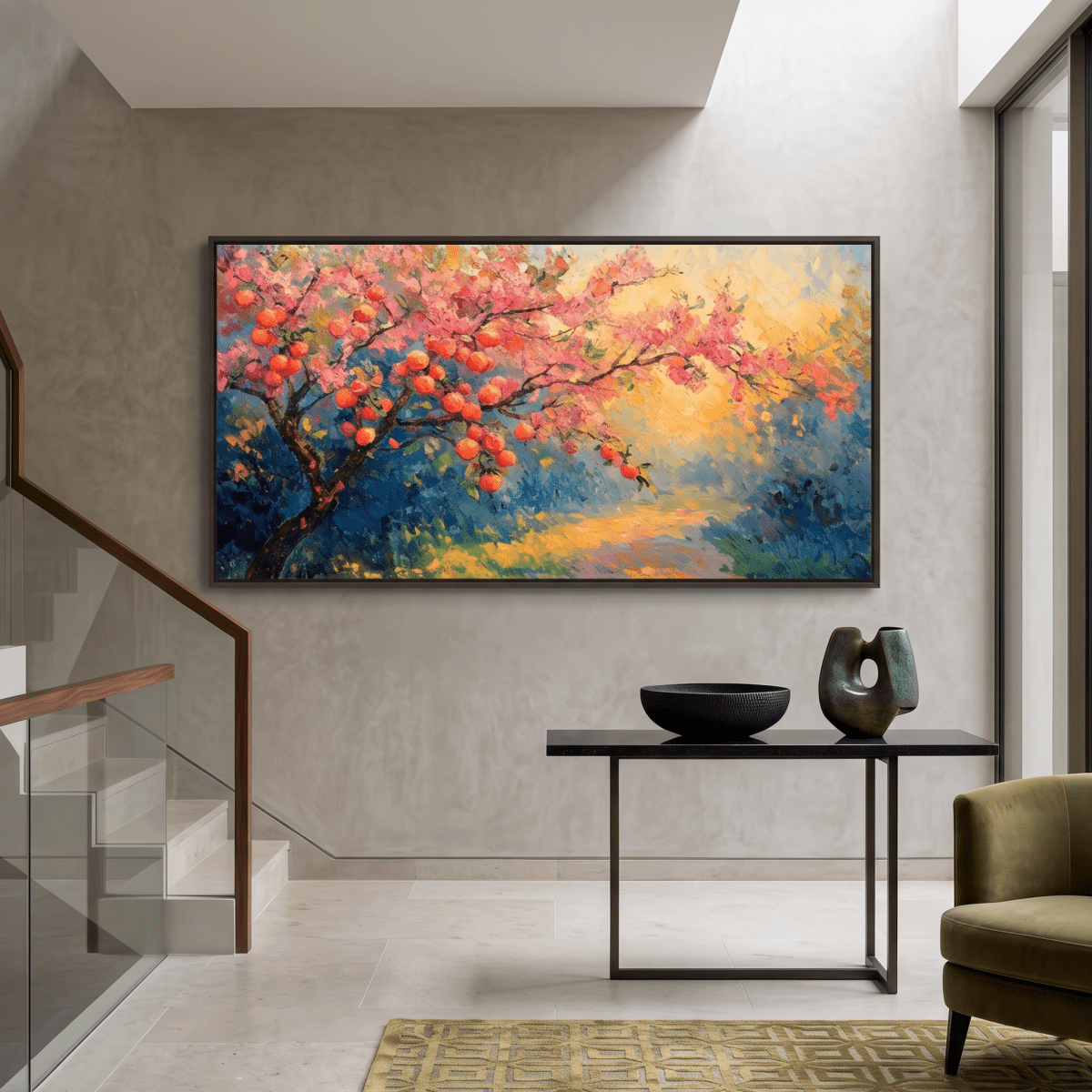 Blossoming Peaches
