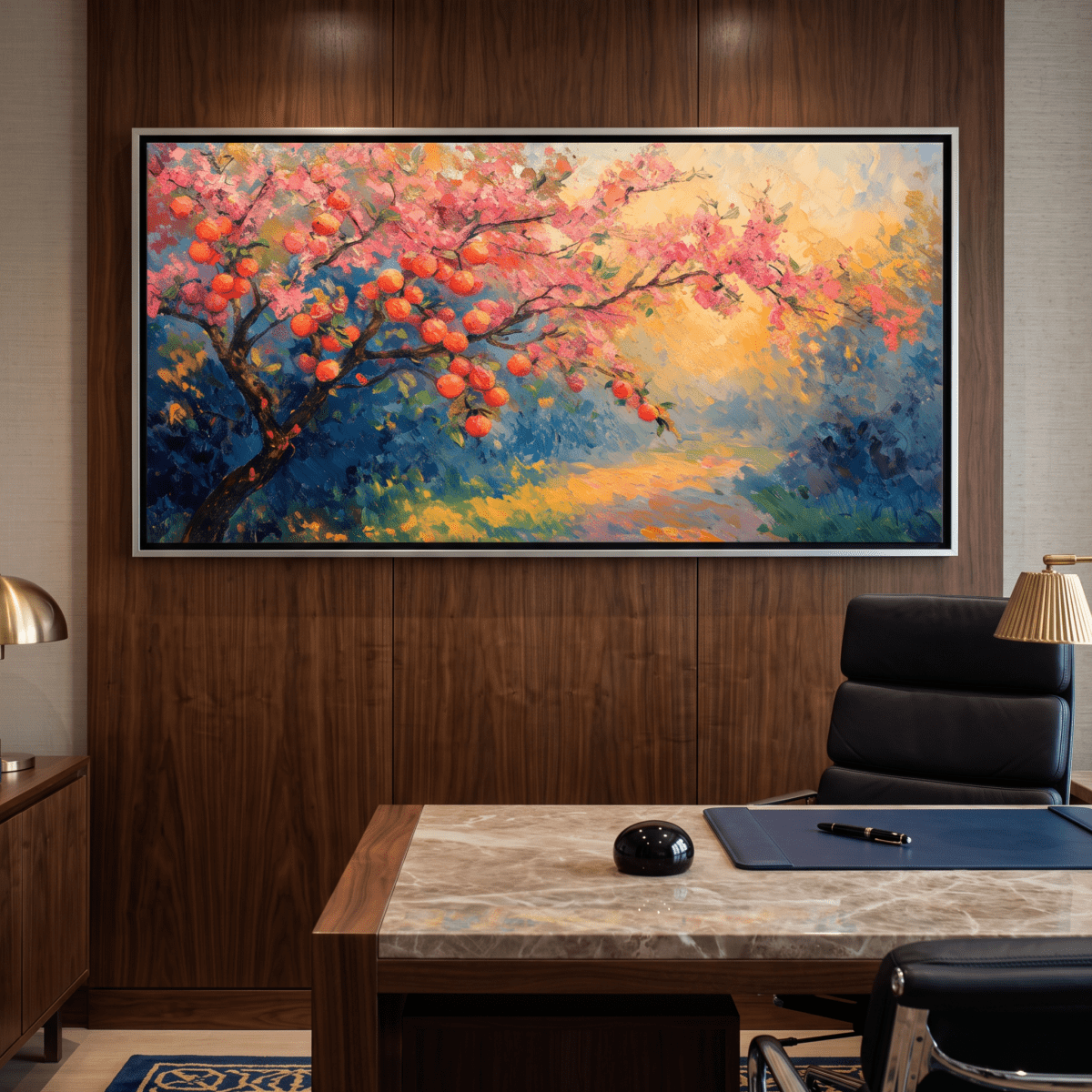 Blossoming Peaches
