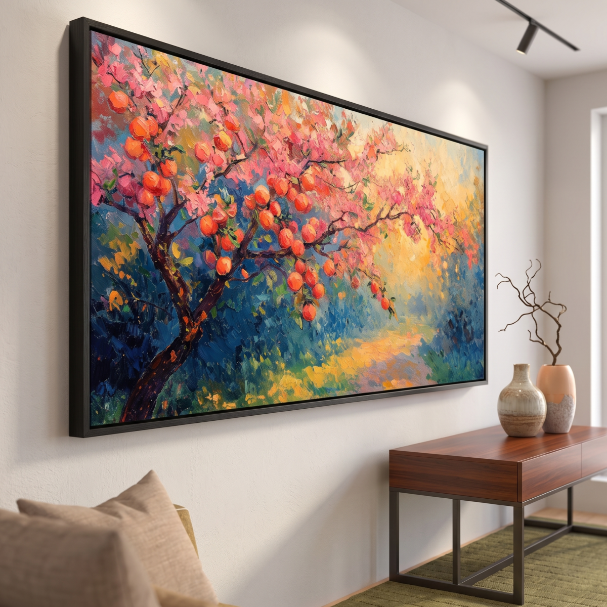 Blossoming Peaches