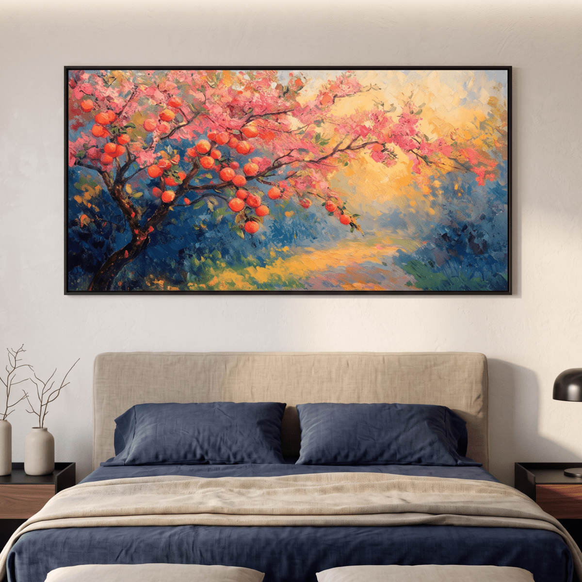Blossoming Peaches