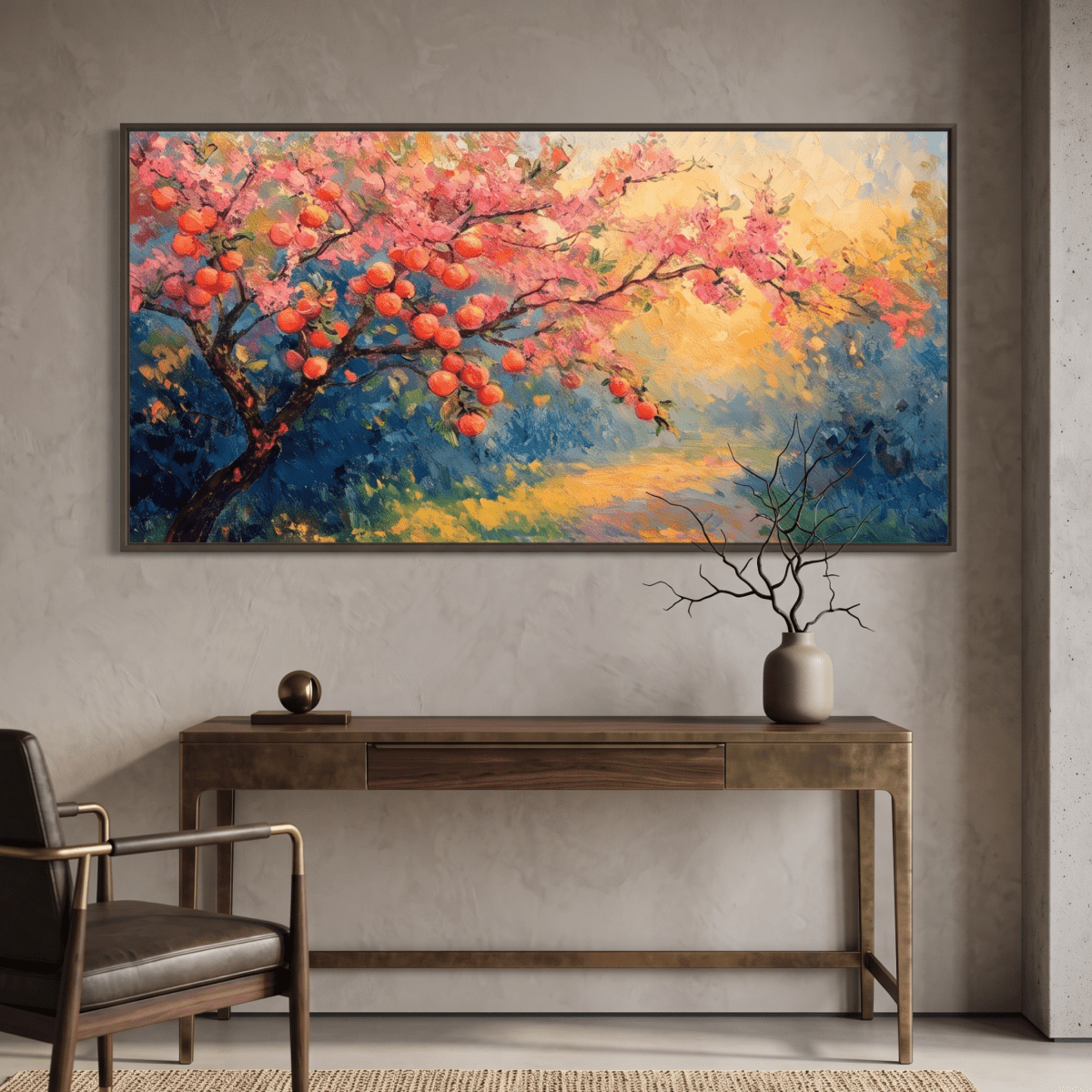 Blossoming Peaches
