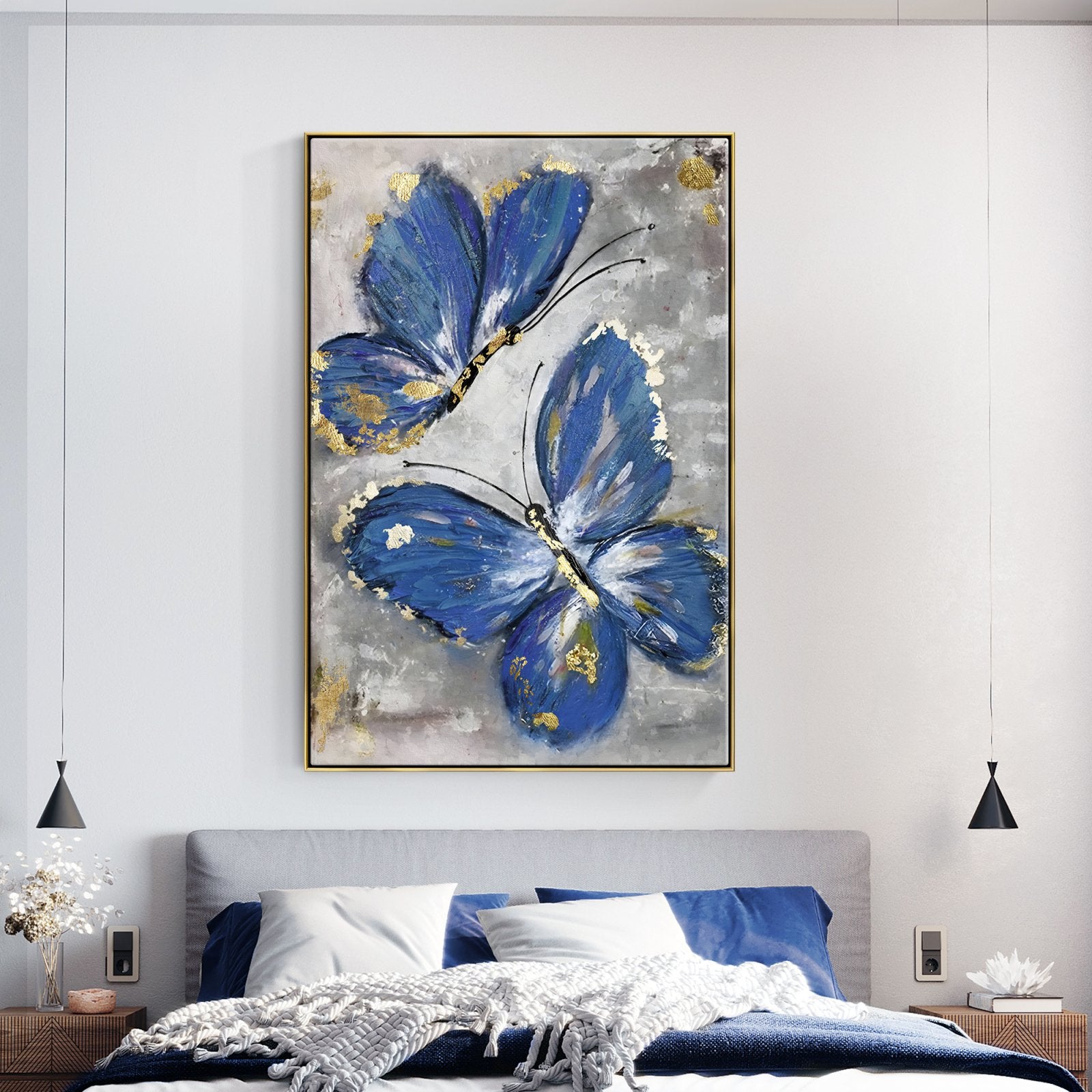 Blue Butterflies