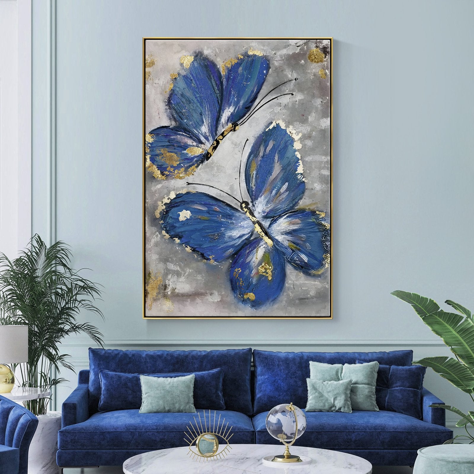 Blue Butterflies