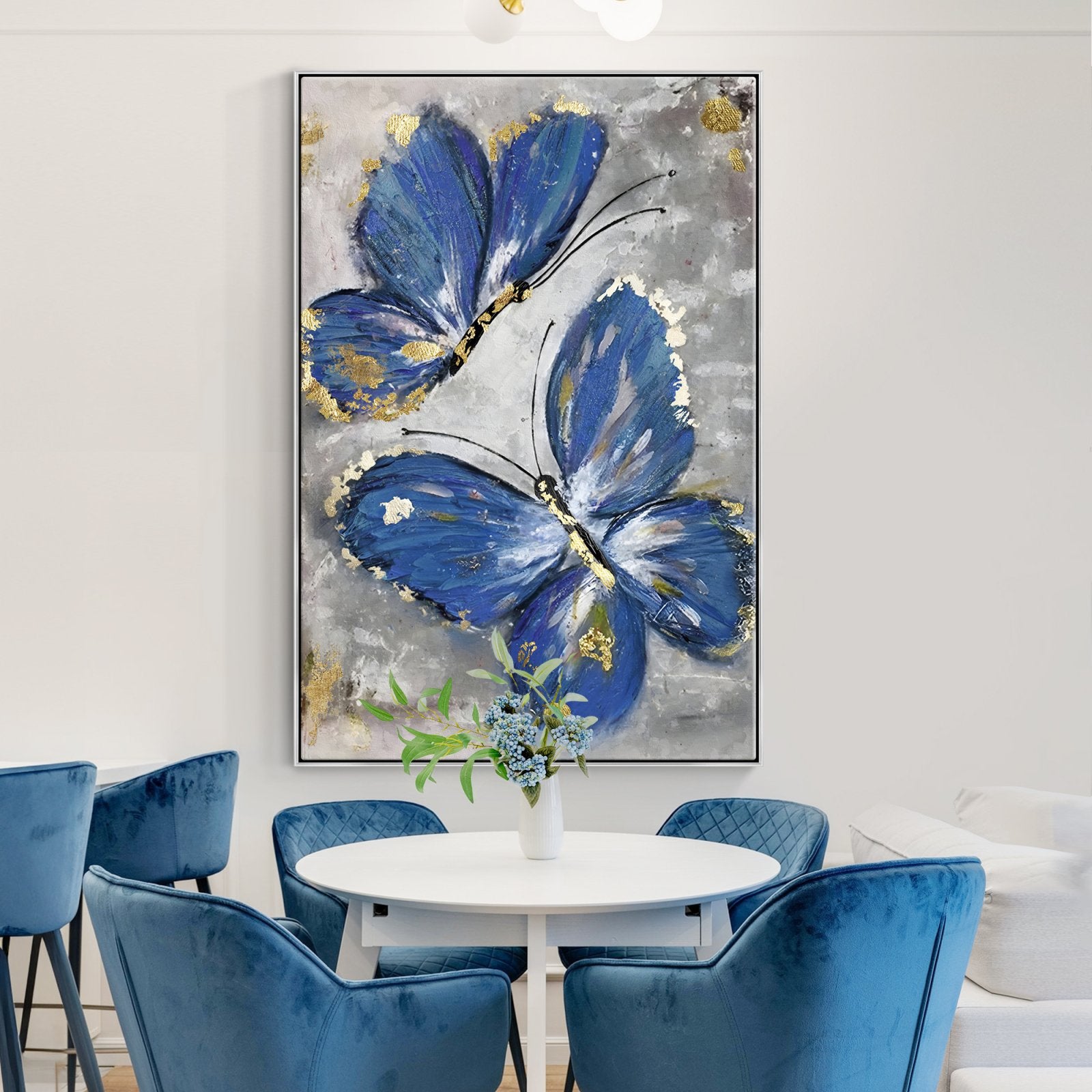 Blue Butterflies