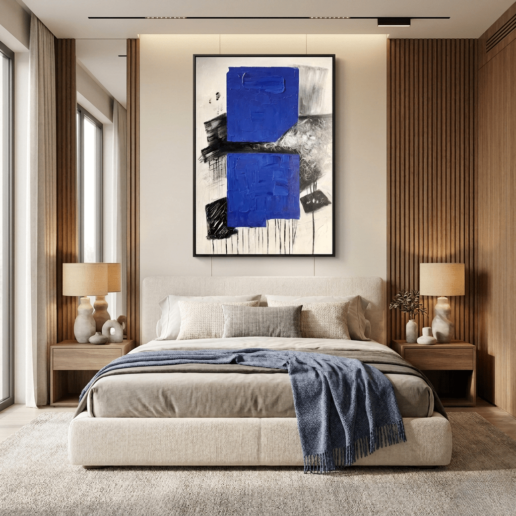 Cuadrados azules