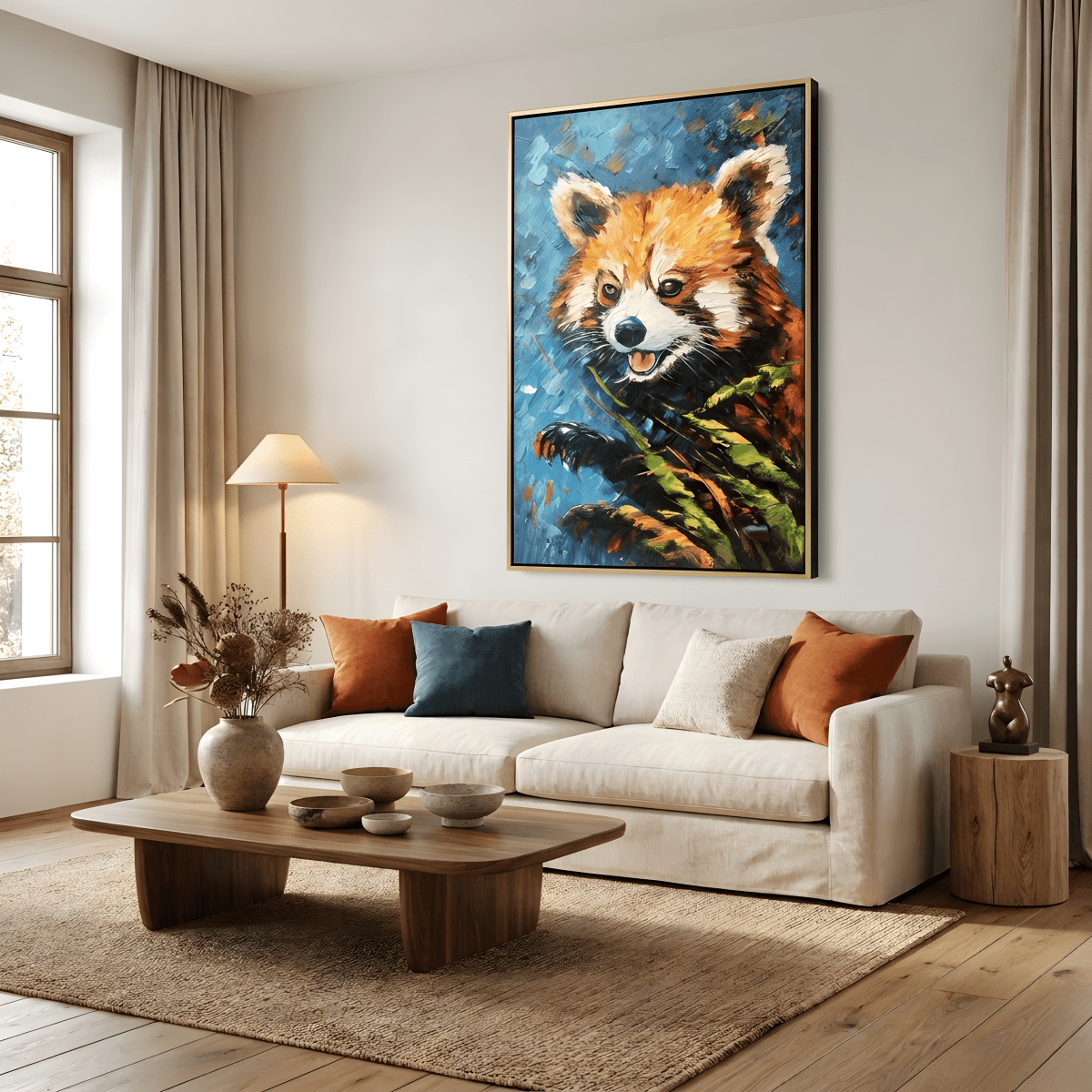 Canchi der Rote Panda