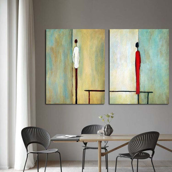 Confrontation - 20x28" [2pcs]