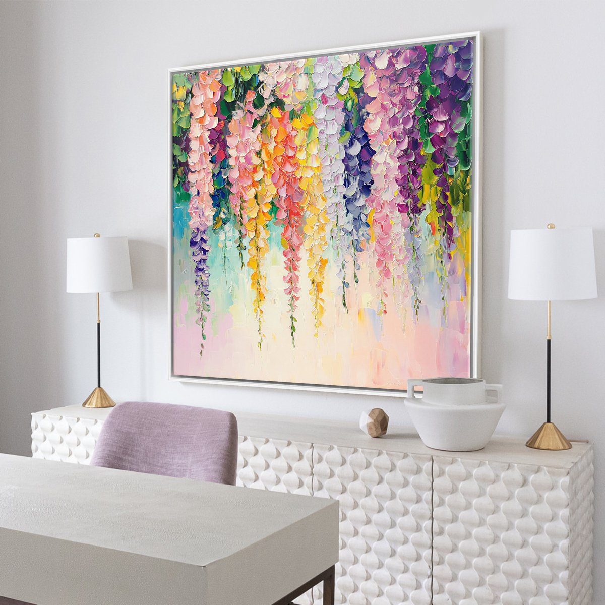 Colorful Wisteria's