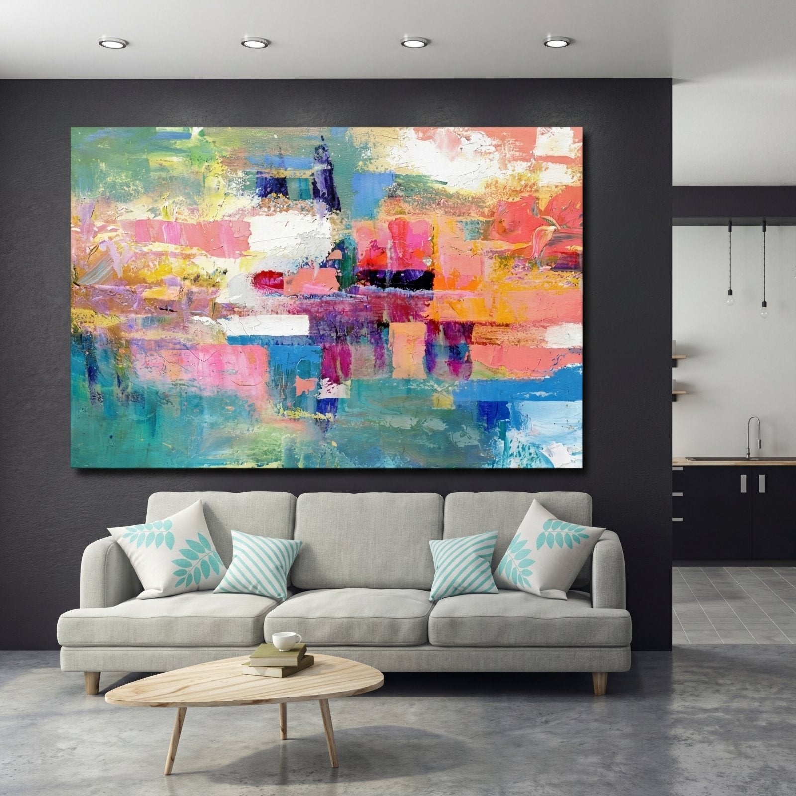 Colour Stream - 48x32"