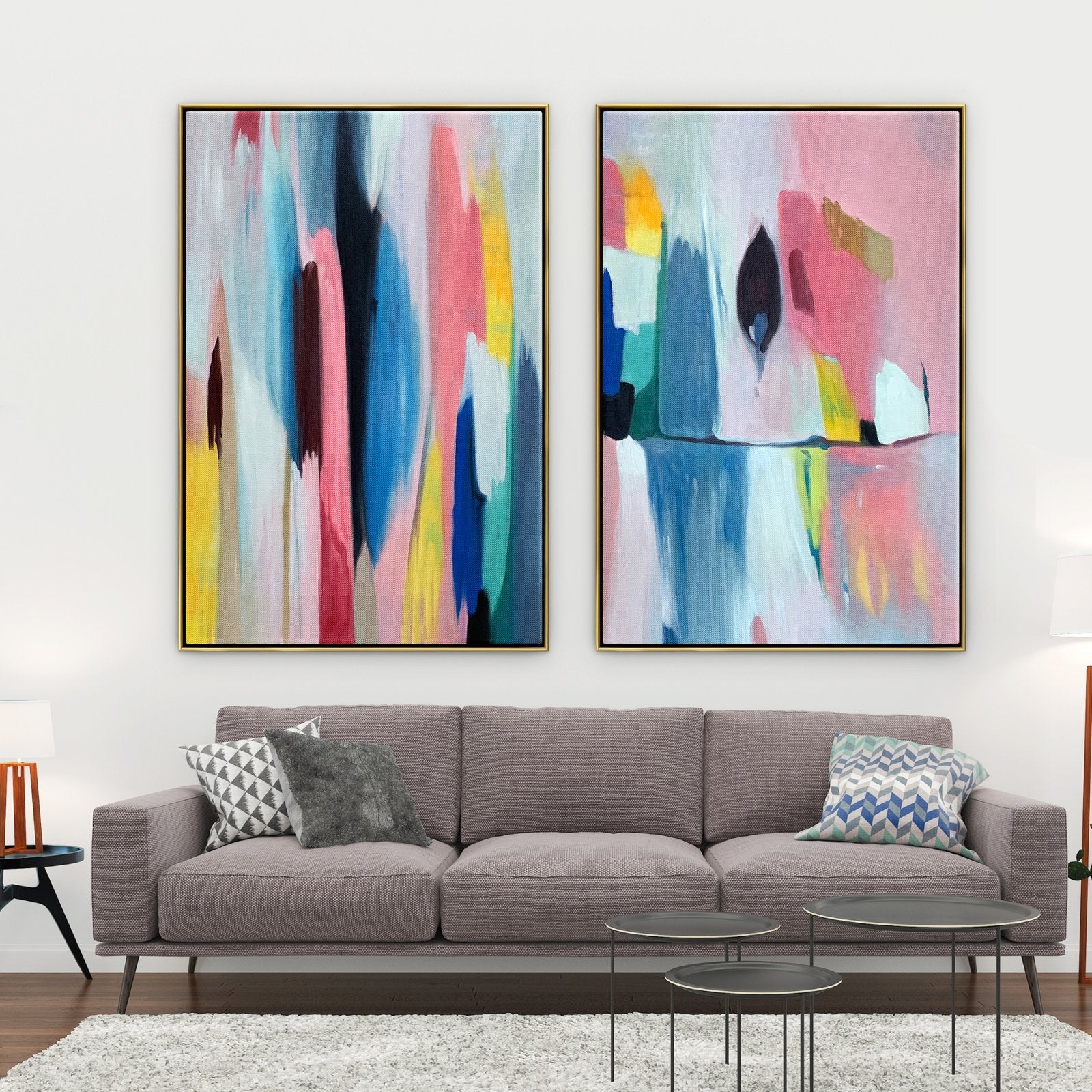Conversations - 24x36" [2pcs]