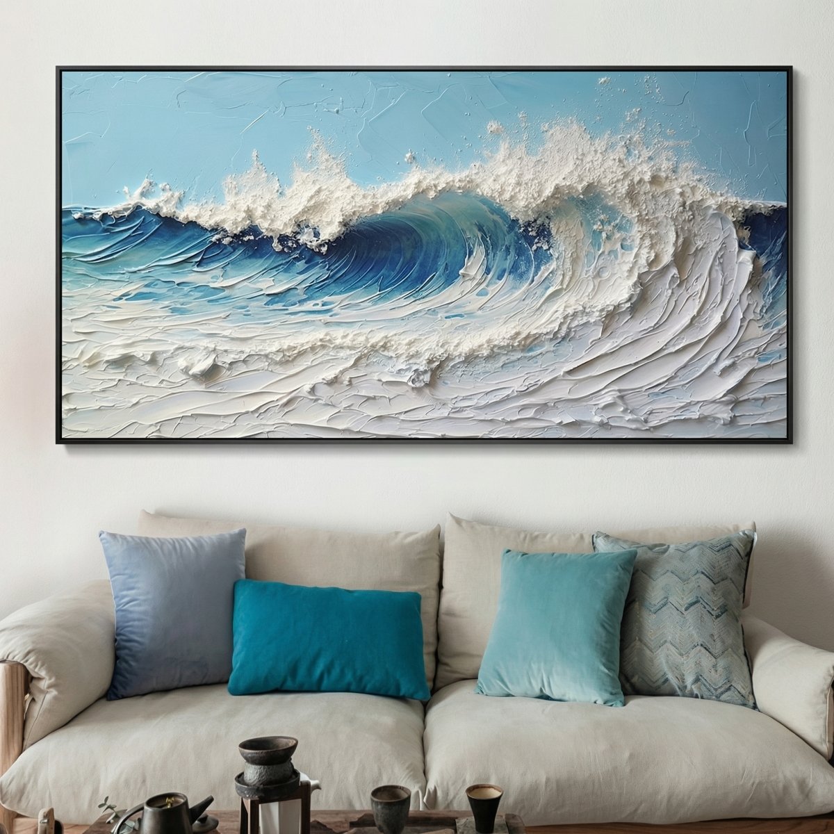 Crashing Waves - 40x20"