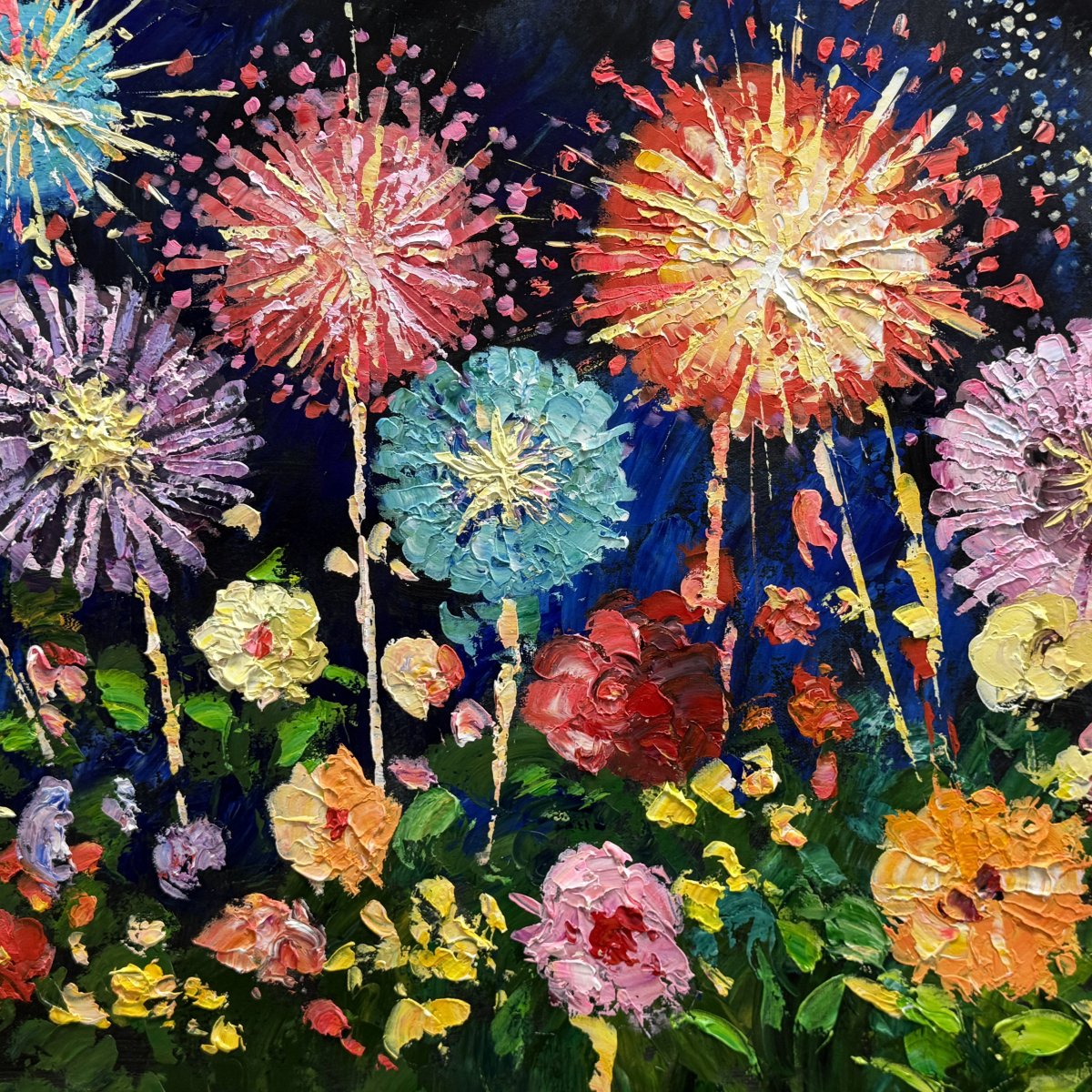 Flores de fuegos artificiales
