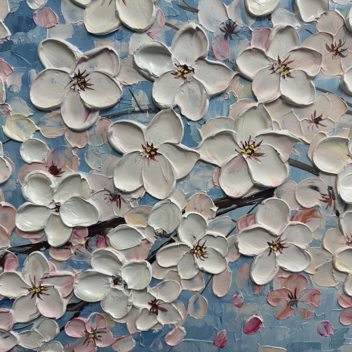Las flores azules