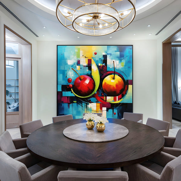 Futuristic Still-Life - 63x63"