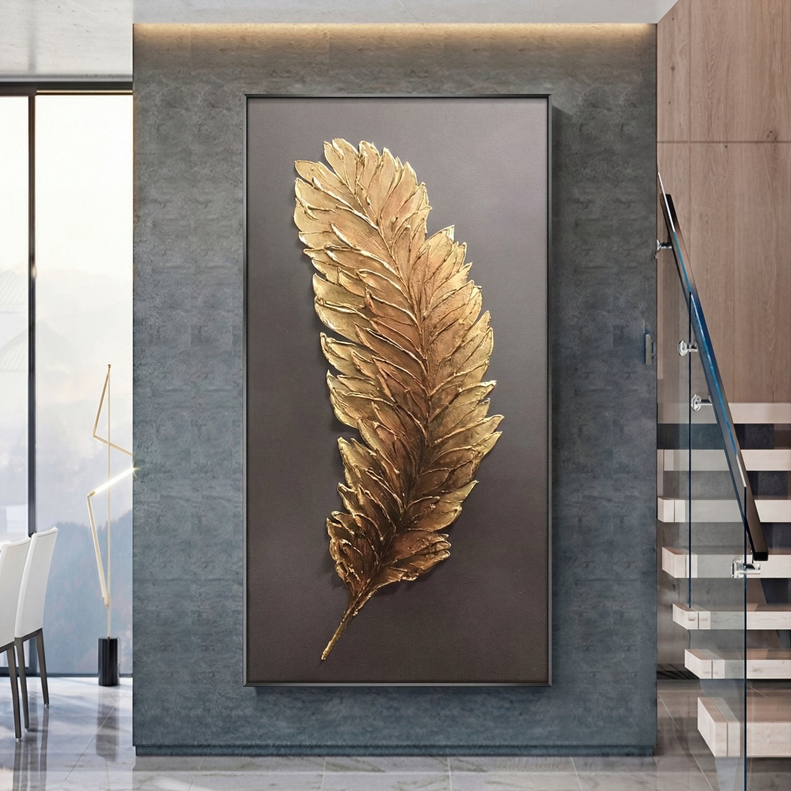 Golden Feather - 48x96"