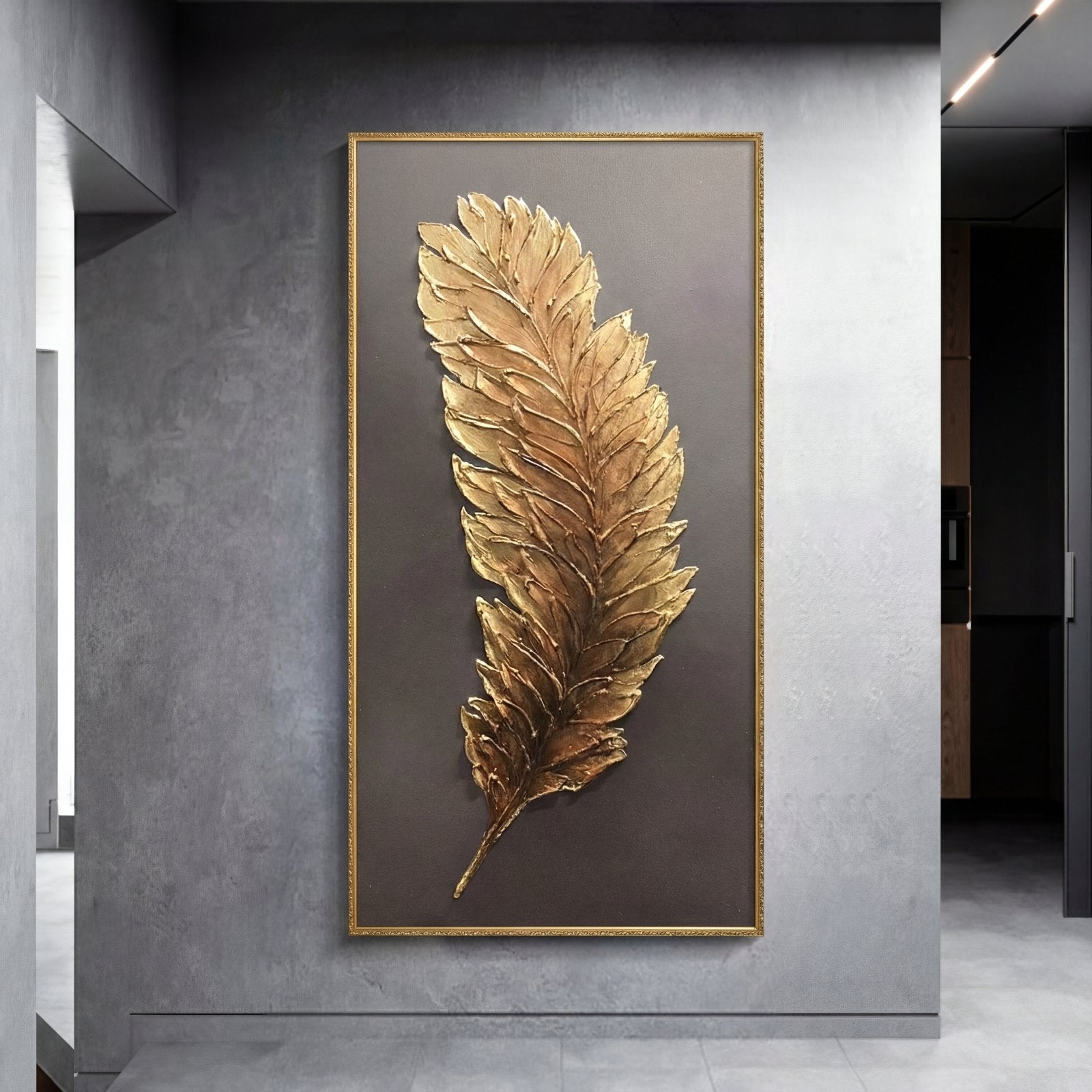 Golden Feather - 48x96"