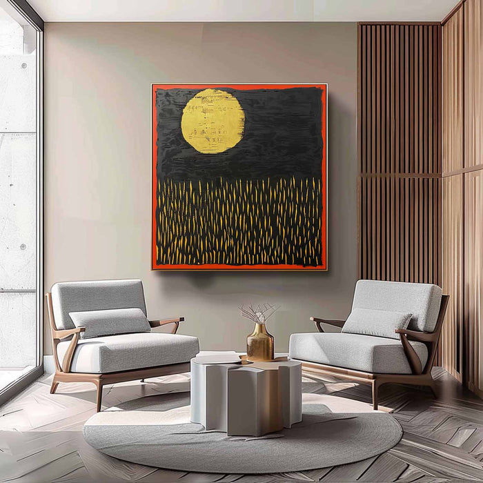 Harvest Moon - 40x40"