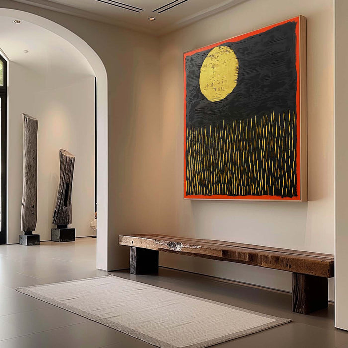 Harvest Moon - 40x40"
