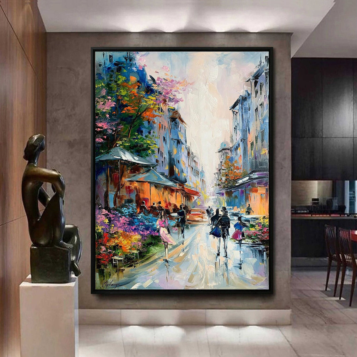 Marché Aux Fleurs - 40x60"