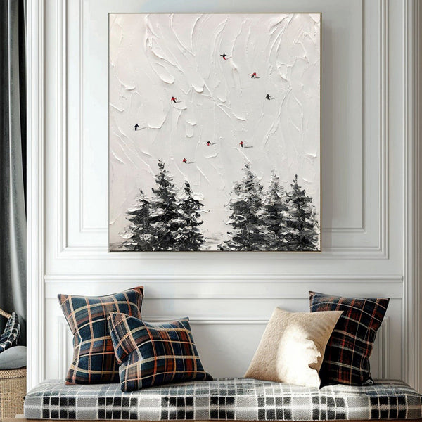 The Steep Slopes - 47x71"