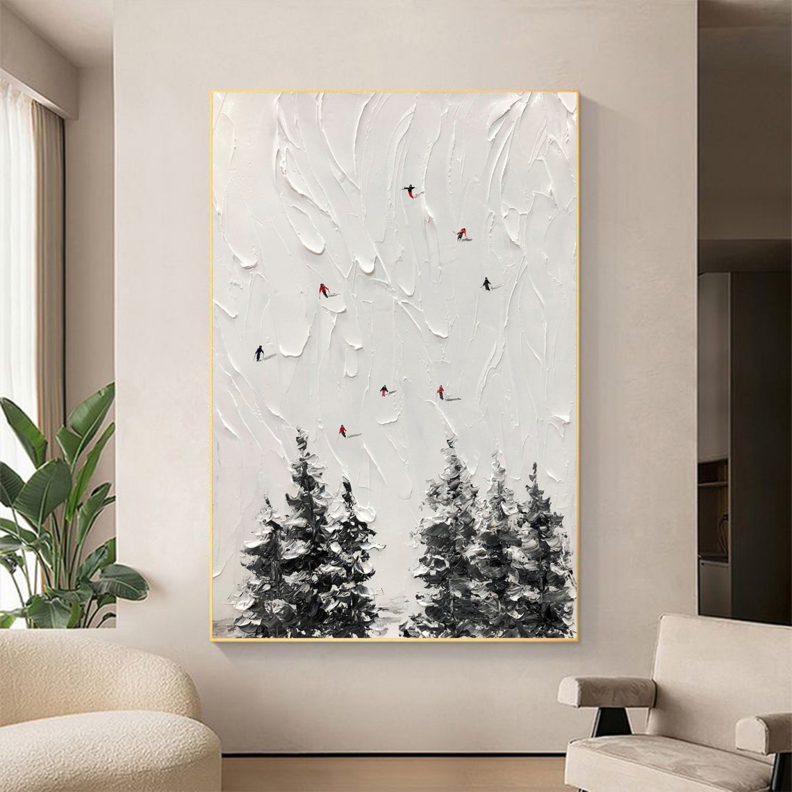 The Steep Slopes - 24x36"
