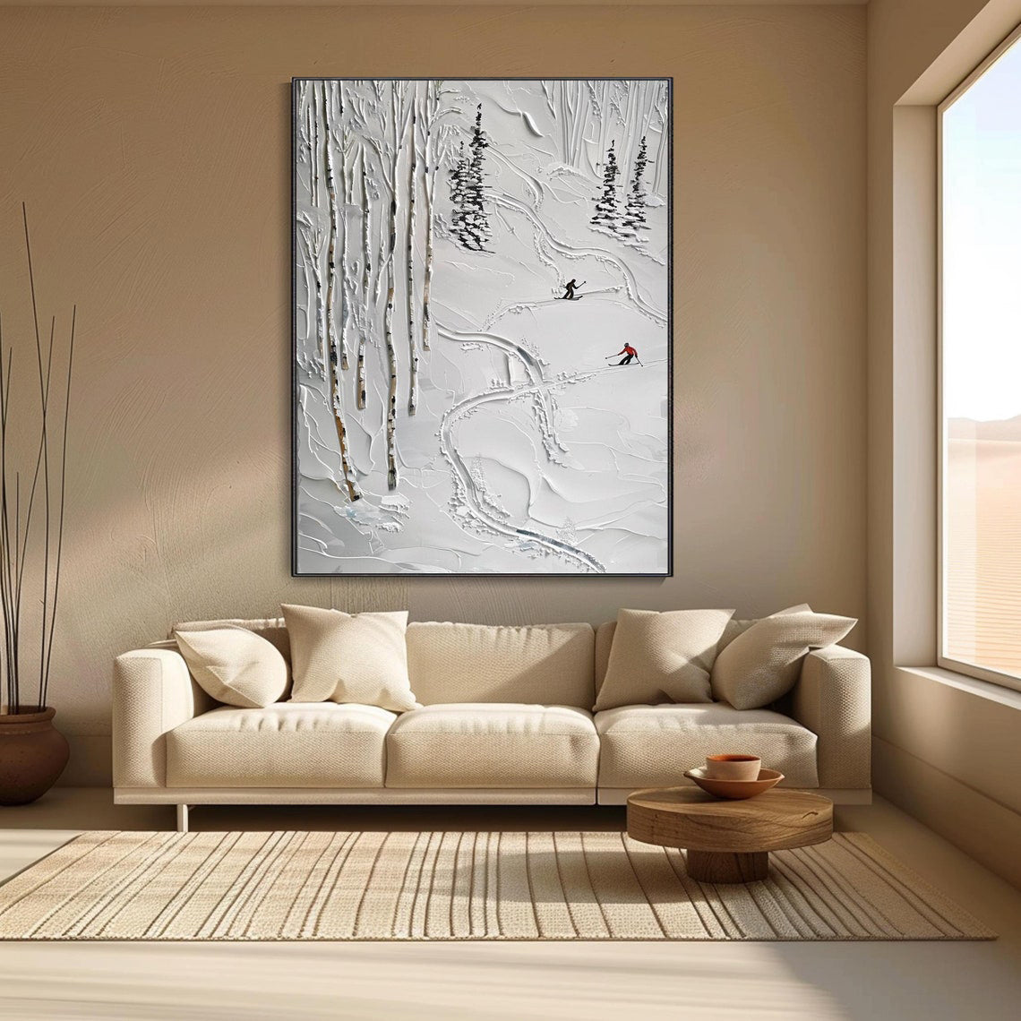 Down the Slopes - 24x36"