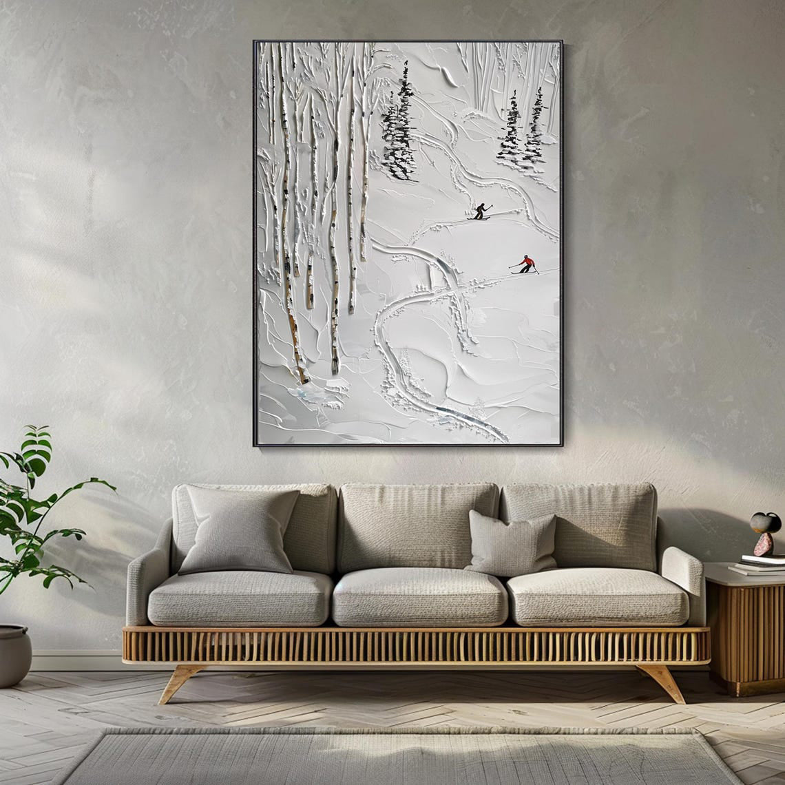 Down the Slopes - 24x36"