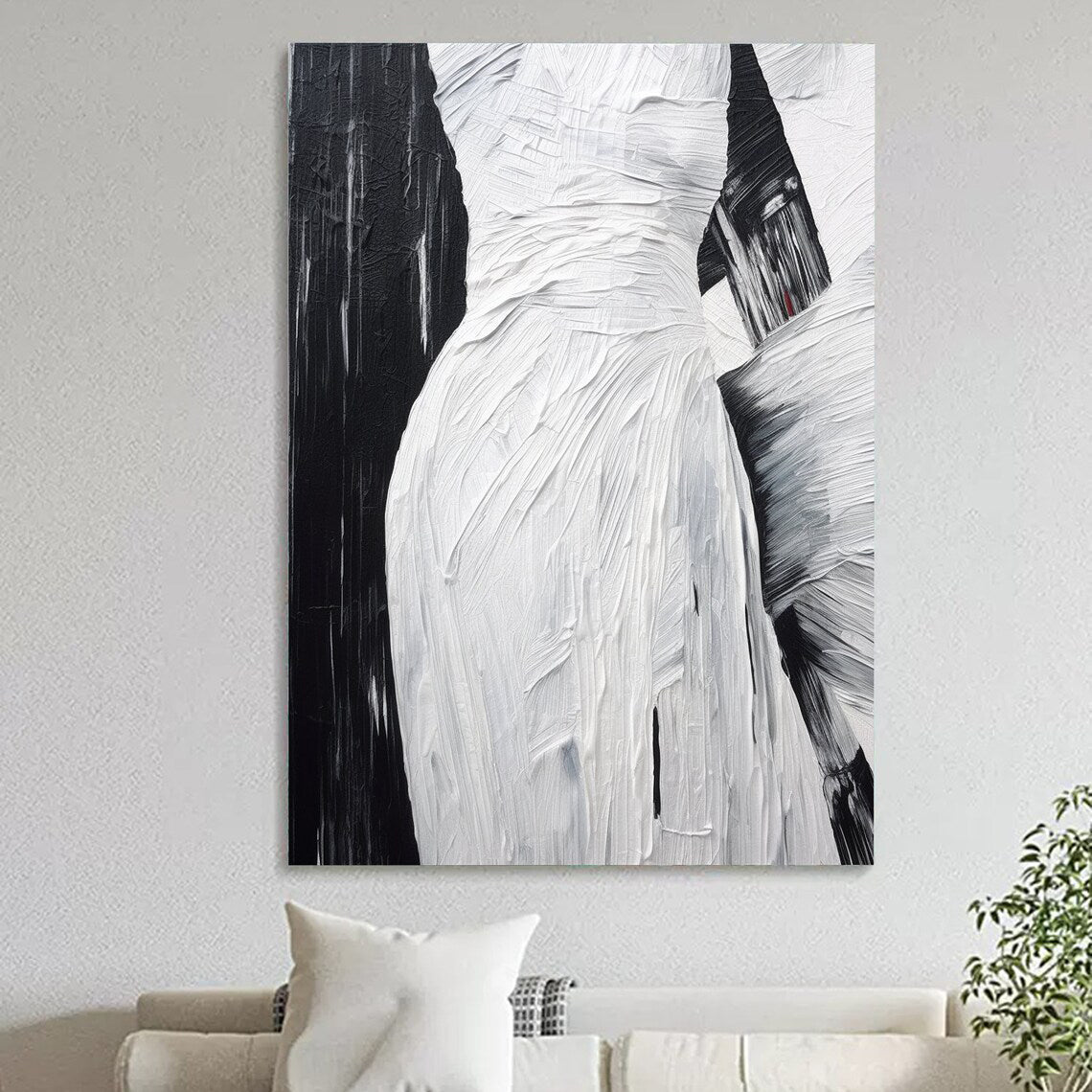Wrapped in White