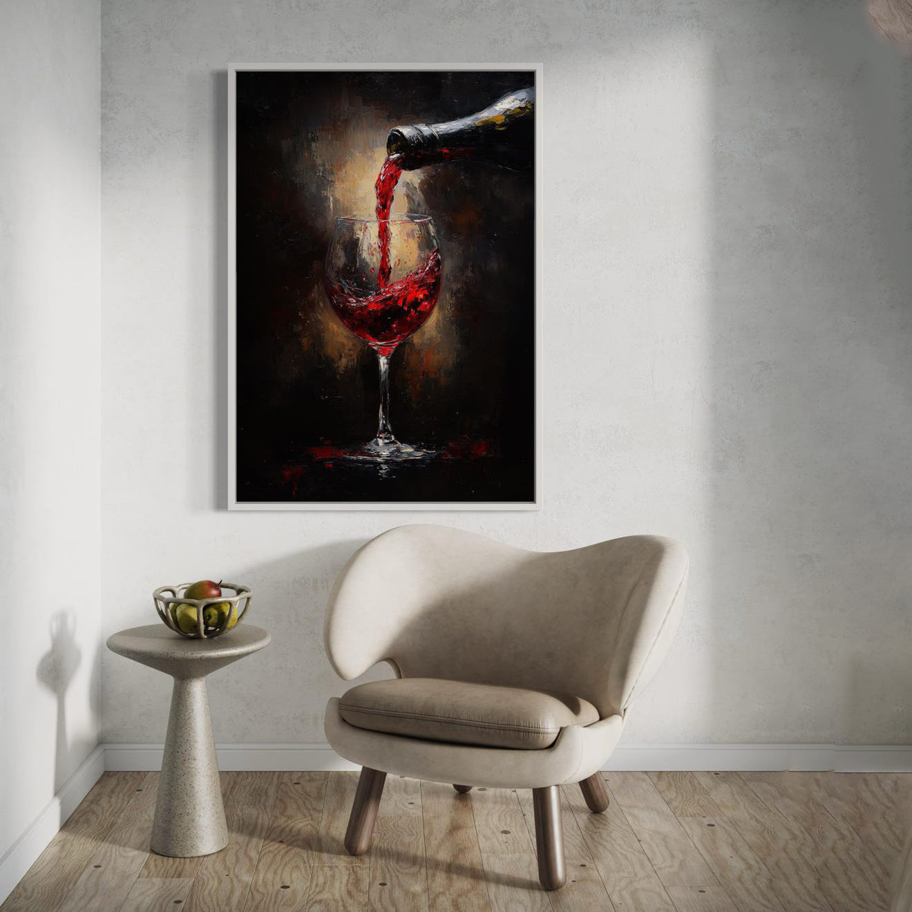 Pouring Red - 56x84"