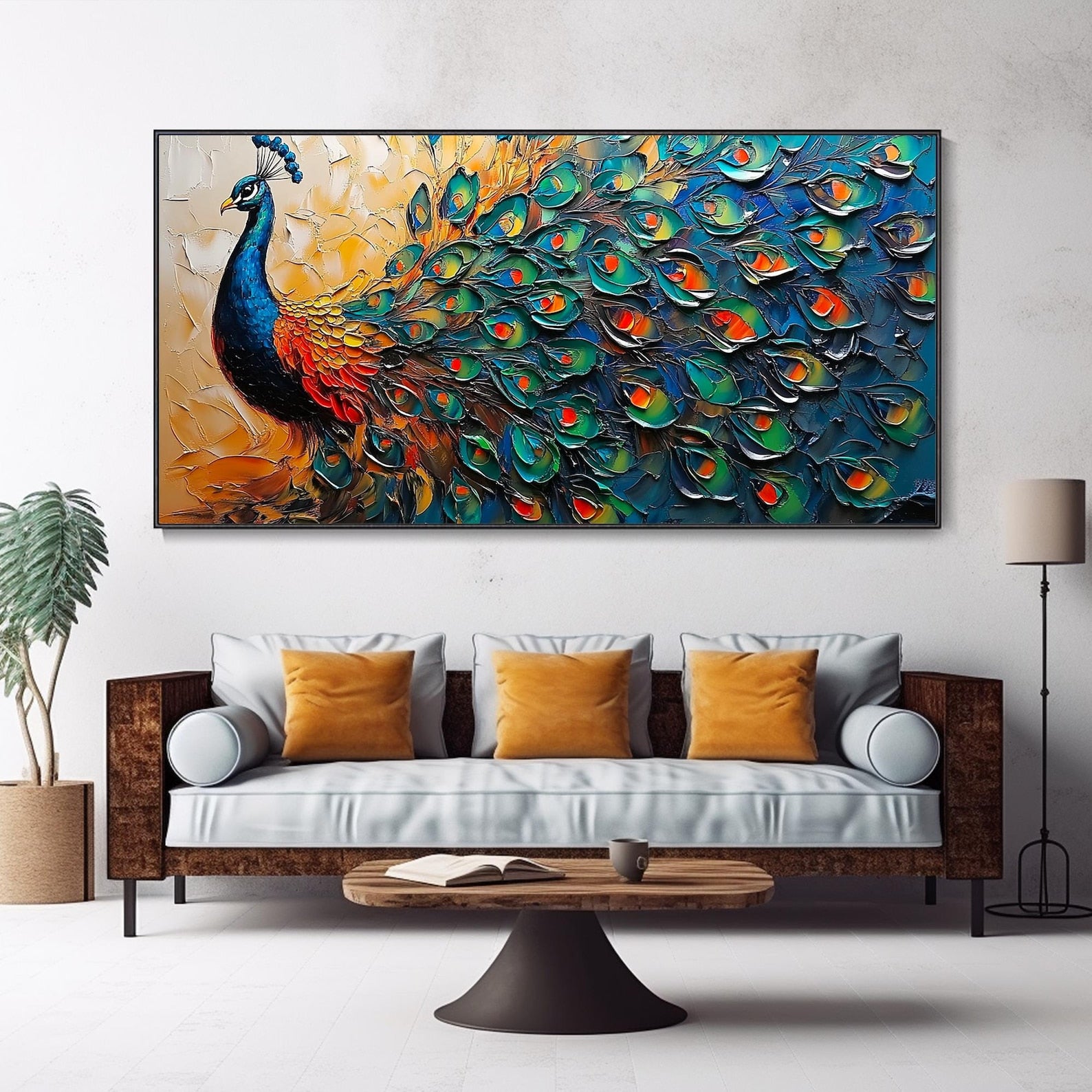 Indigo der Pfau