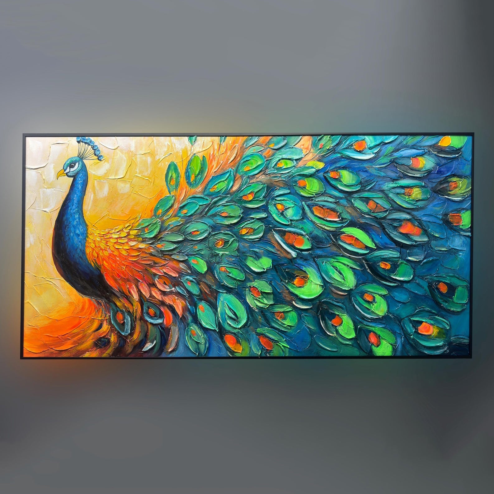 Indigo der Pfau