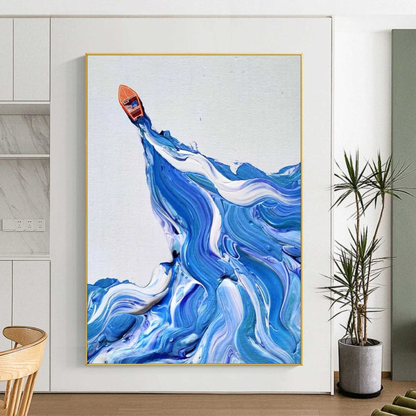 Painting Speedboat