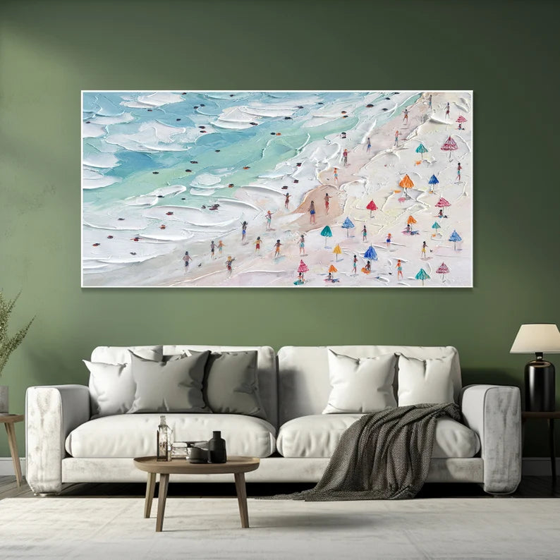 Der bemalte Strand