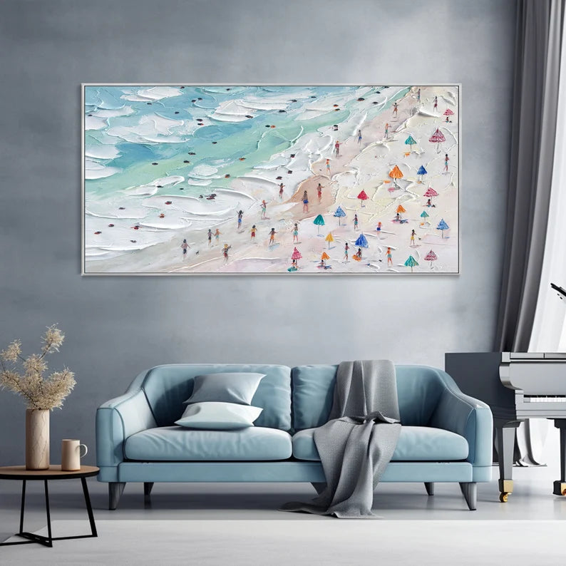 Der bemalte Strand