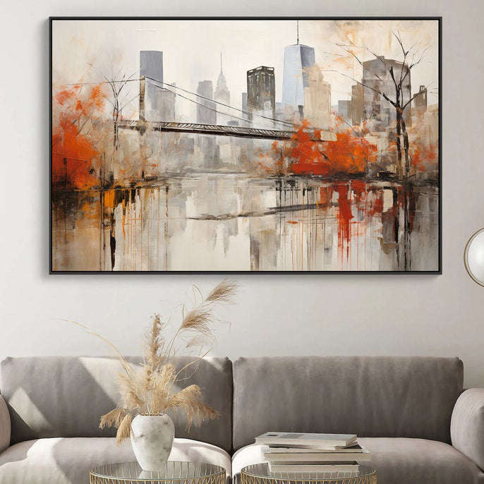 Autumn Manhattan - 36x24"