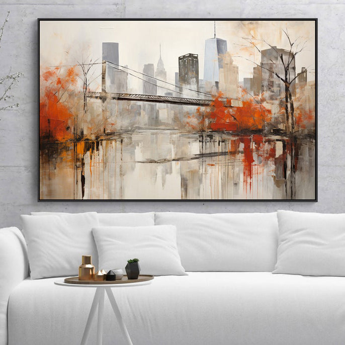 Autumn Manhattan - 36x24"