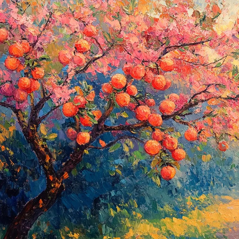 Blossoming Peaches