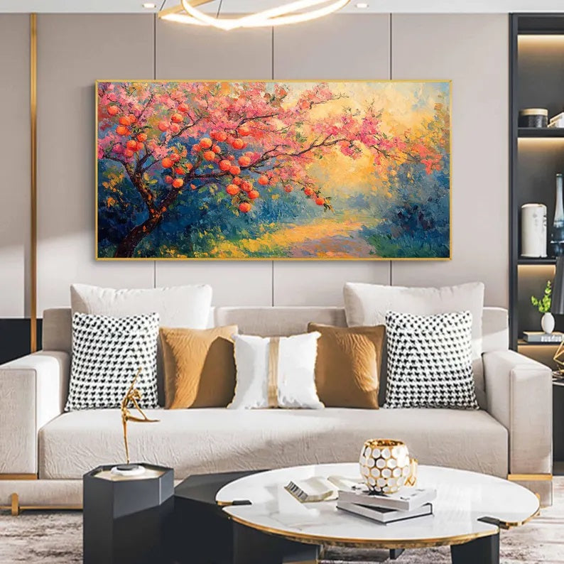 Blossoming Peaches