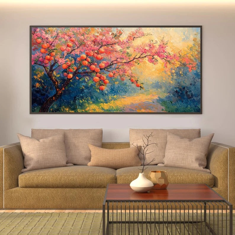 Blossoming Peaches