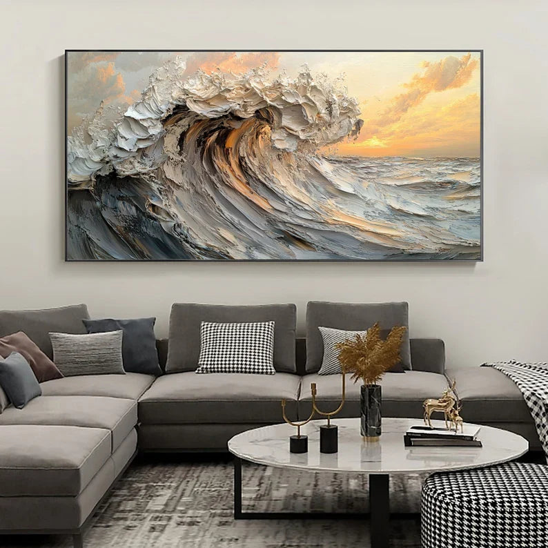 The Whirling Wave - 80x40"