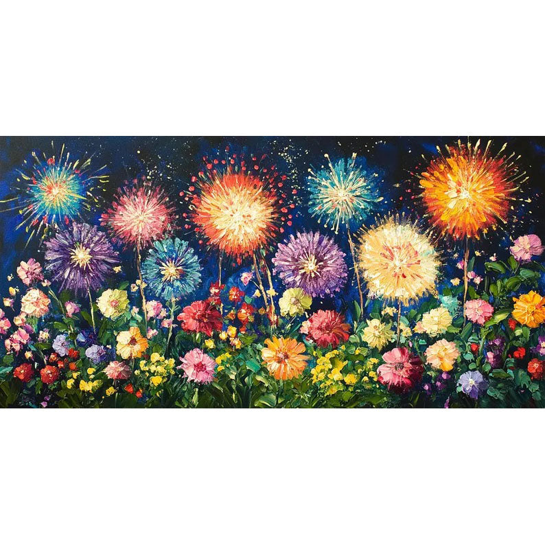 Flores de fuegos artificiales