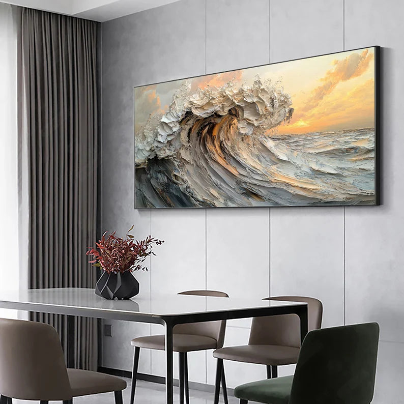 The Whirling Wave - 80x40"