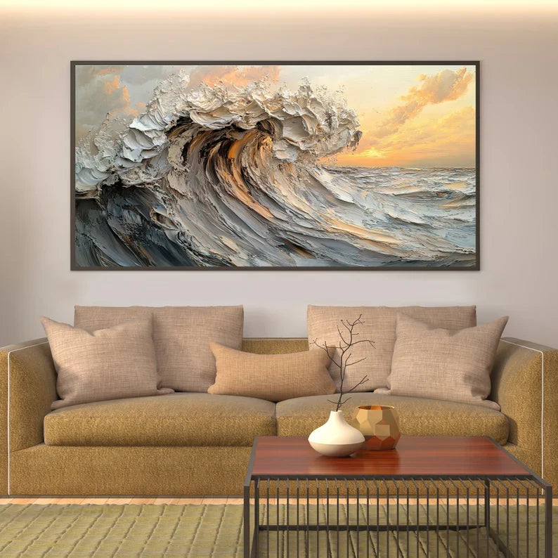 The Whirling Wave - 80x40"