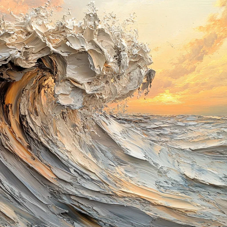 The Whirling Wave - 80x40"