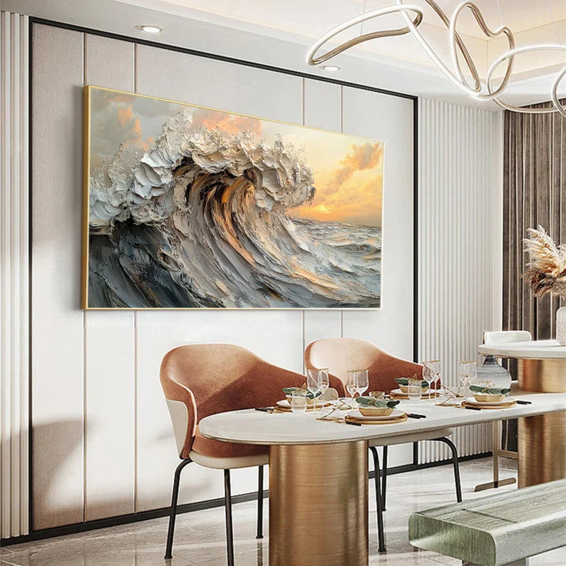 The Whirling Wave - 80x40"