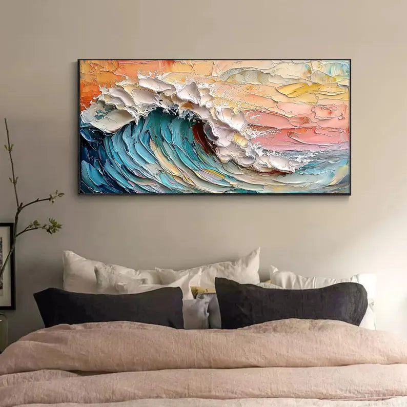 La ola pintada